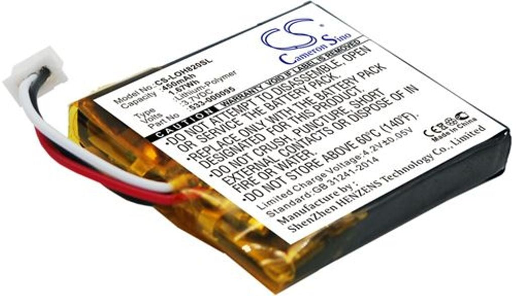 Battery for Logitech H820e etc