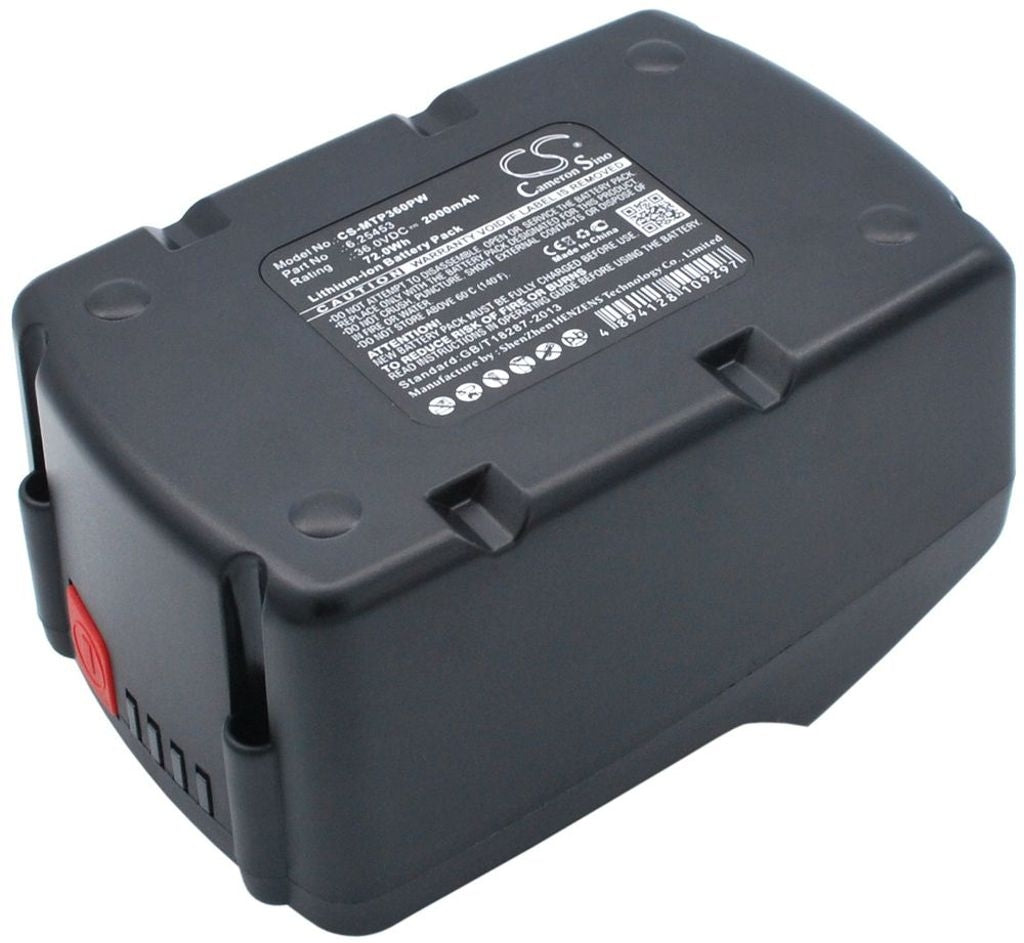 Battery for Metabo AHS 36V etc