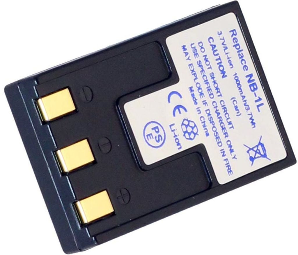 Battery for NB-1L / 1LH replacement battery