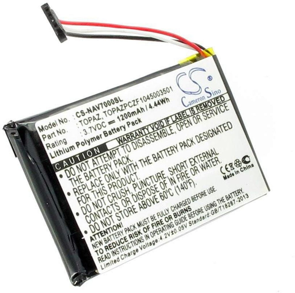 Battery for Navigon 70 Easy etc