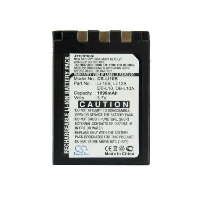 Battery for Olympus LI-10B, LI-12B & Sanyo DB-L10