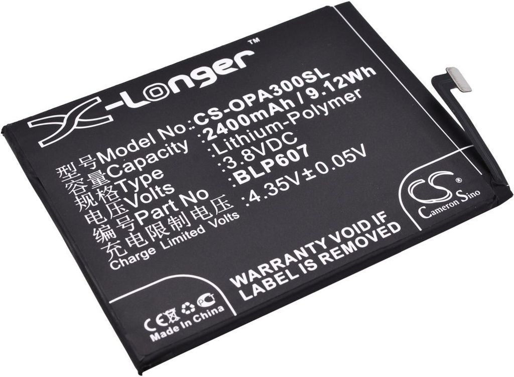 Battery for Oneplus E1000 etc