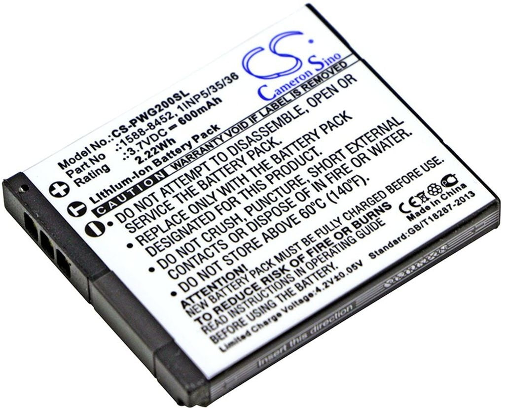 Battery for Panasonic RP-WFG20 etc