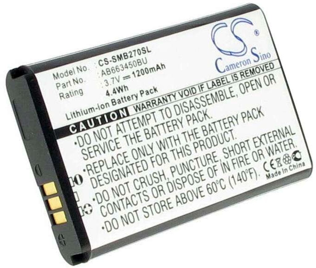 Battery for Samsung GT-B2700 / B2700 replacement battery