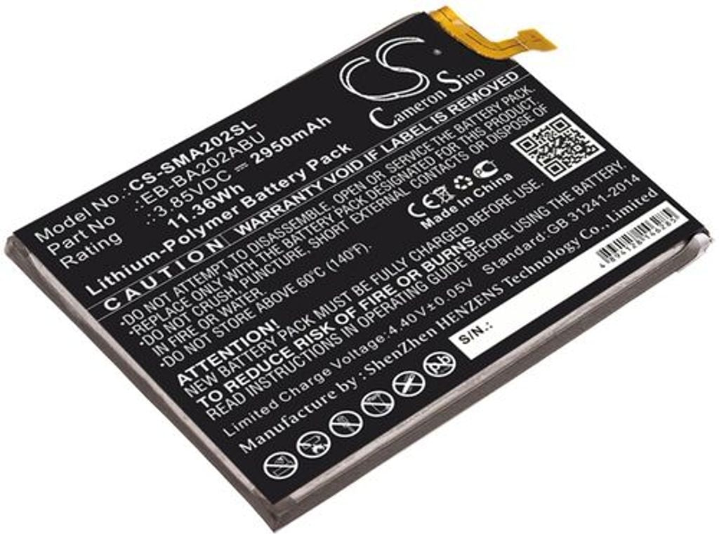 Battery for Samsung Galaxy A20e etc