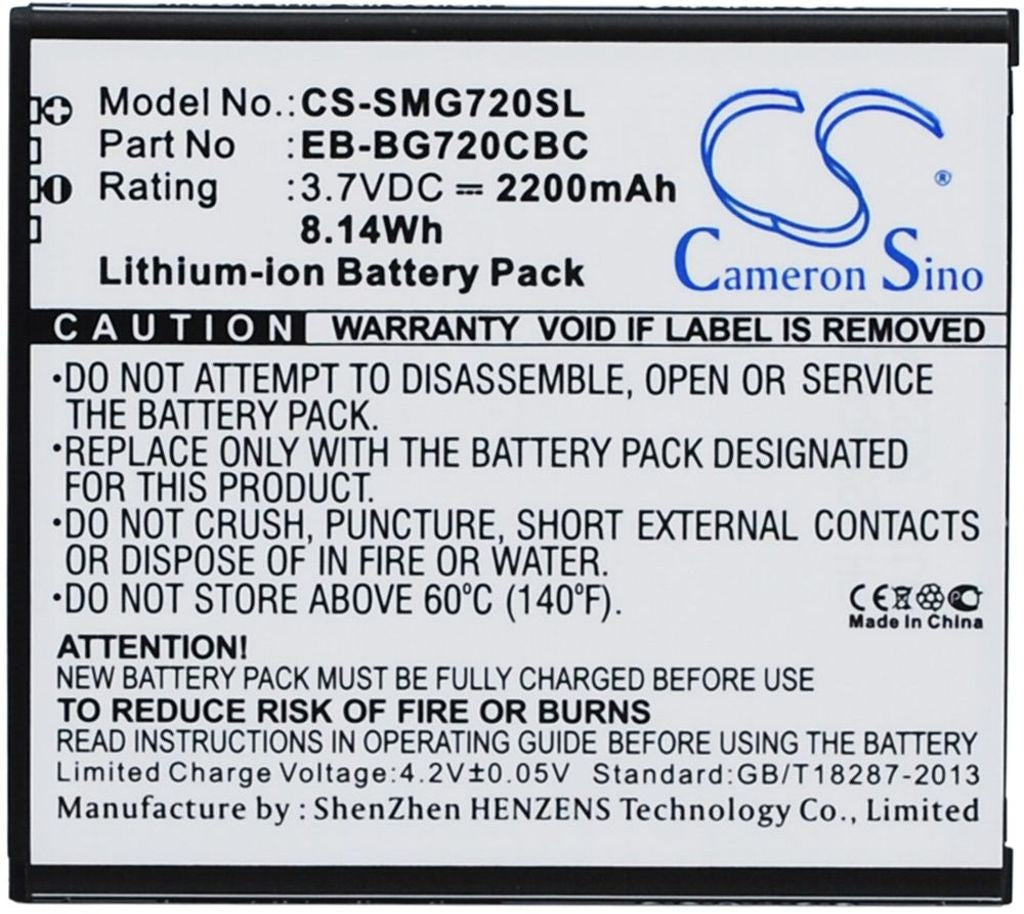 Battery for Samsung Galaxy Grand 3 etc