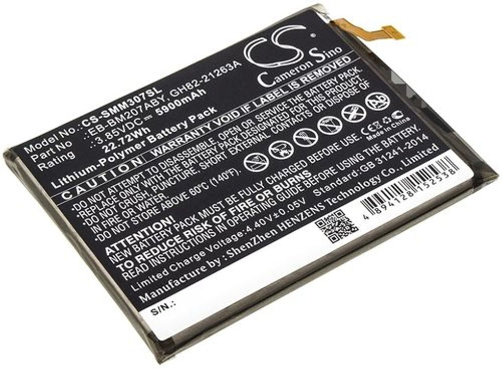 Battery for Samsung Galaxy M30s etc