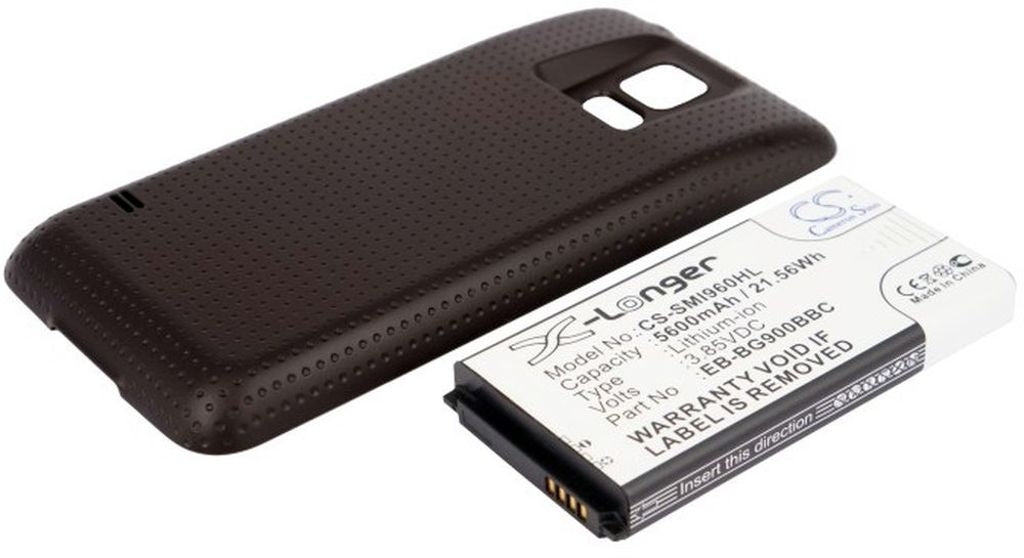 Battery for Samsung Galaxy S5 etc. 5600 mAh