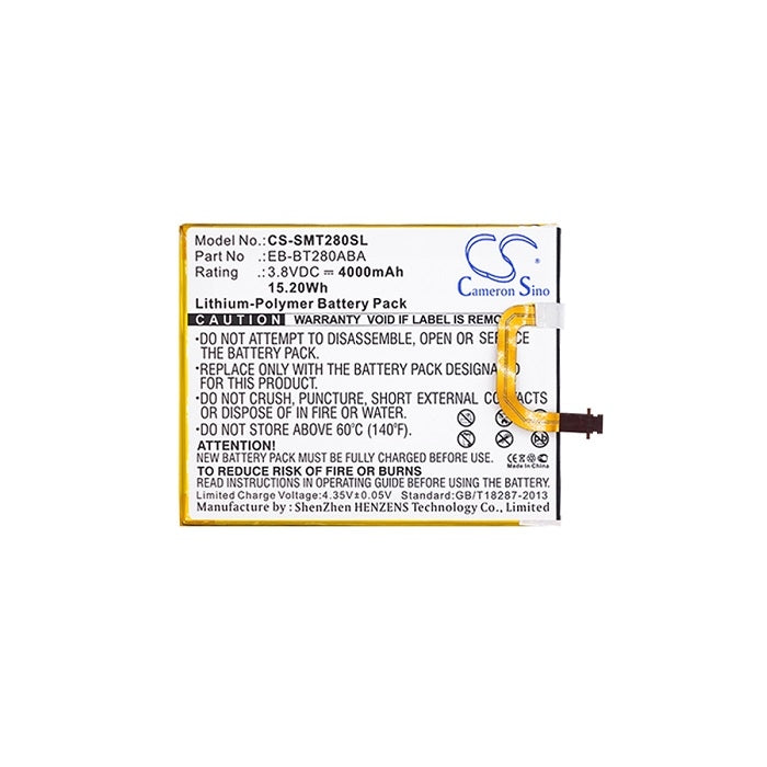 Battery for Samsung Galaxy Tab A 7.0 2016 4G LTE etc