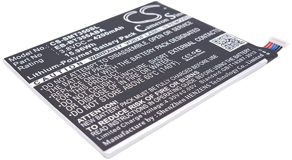 Battery for Samsung Galaxy Tab A 8.0 etc