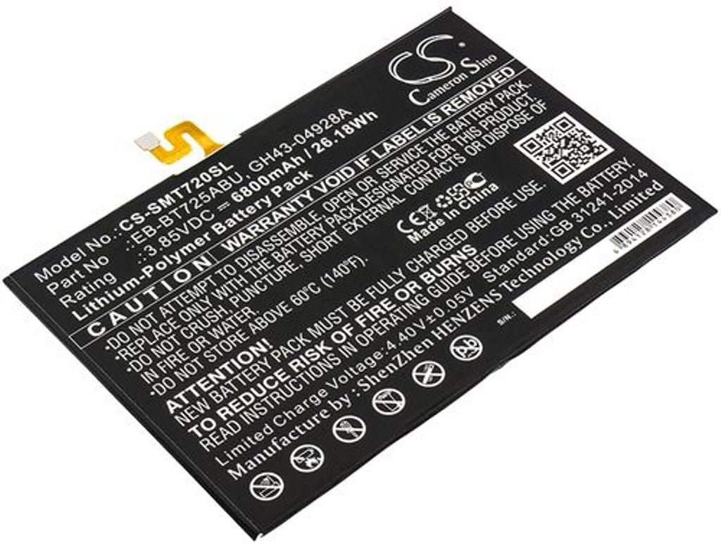 Battery for Samsung Galaxy Tab S5e etc