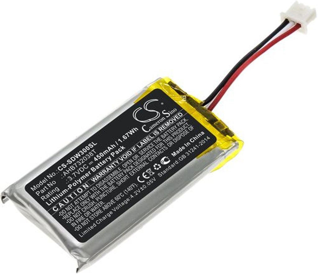 Battery for Sennheiser SDW 30 etc