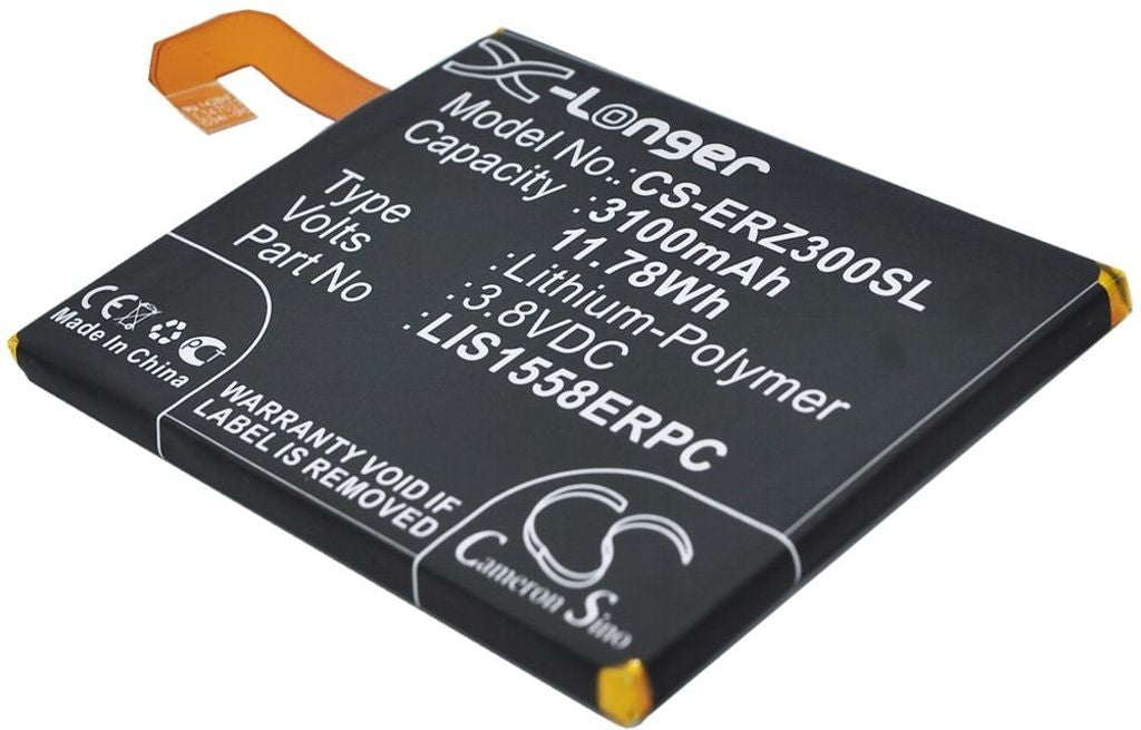 Battery for Sony Ericsson D6616 etc