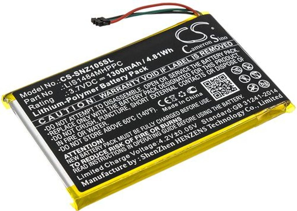 Battery for Sony NWZ-Z1050 etc