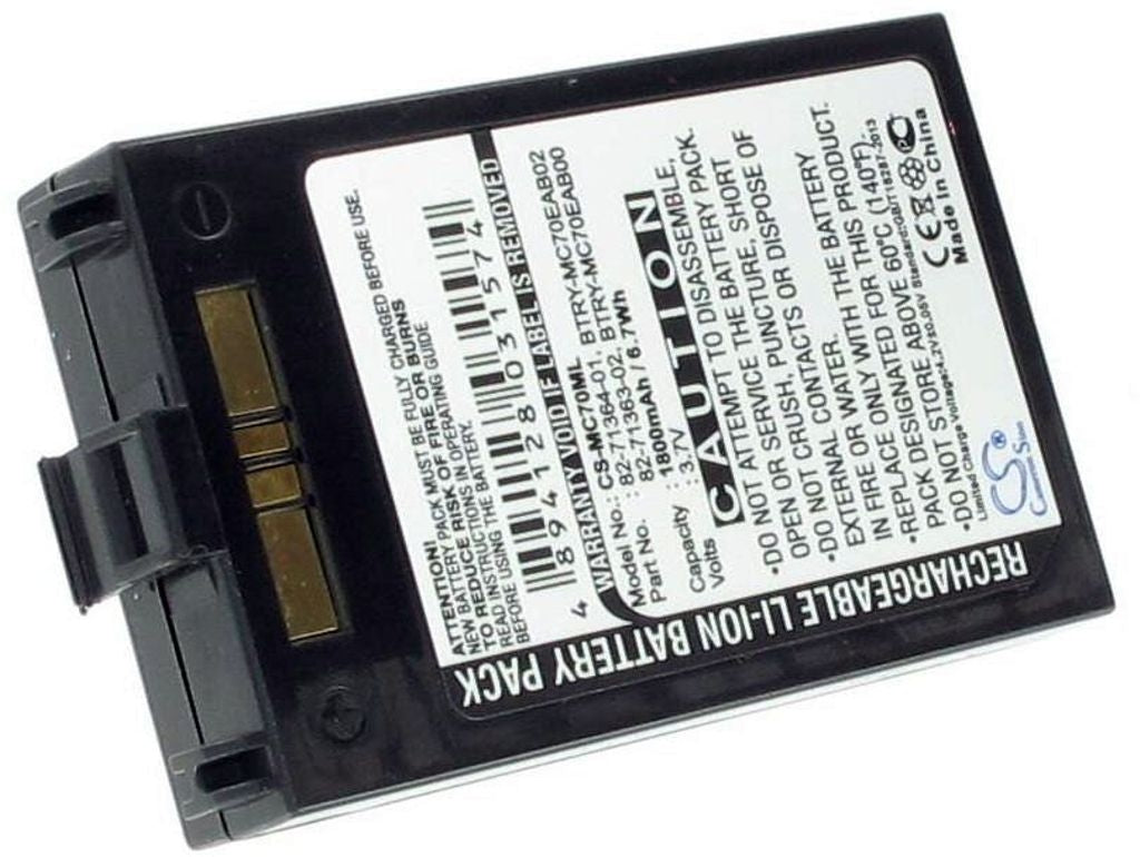Battery for Symbol MC70 / MC7090Std / MC75 etc
