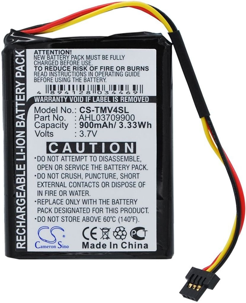 Battery for Tomtom 4EE0.001.22 etc