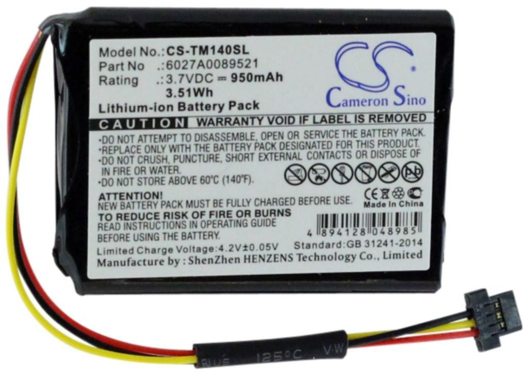 Battery for Tomtom Go 50 mfl