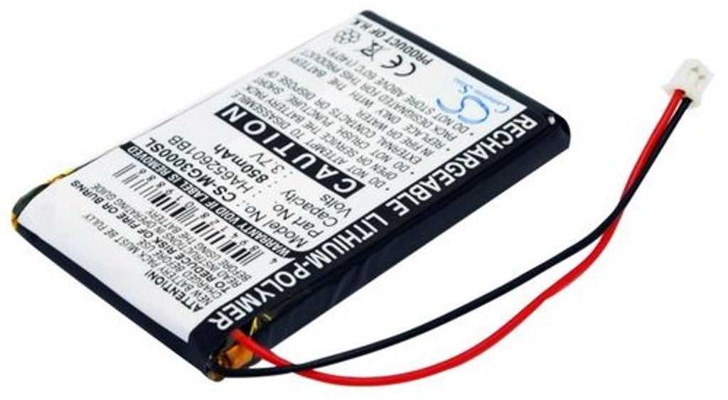 Battery for Typhoon MyGuide 3000 etc