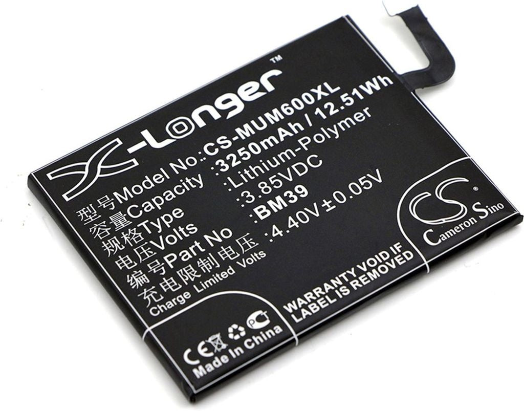 Battery for Xiaomi Mi 6 etc