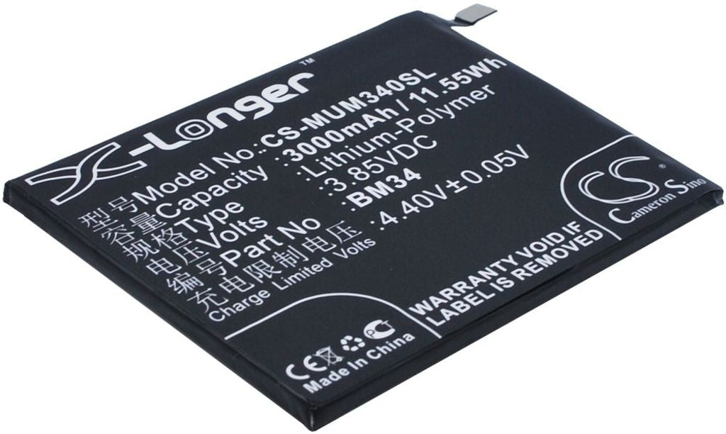 Battery for Xiaomi Mi Note Pro etc