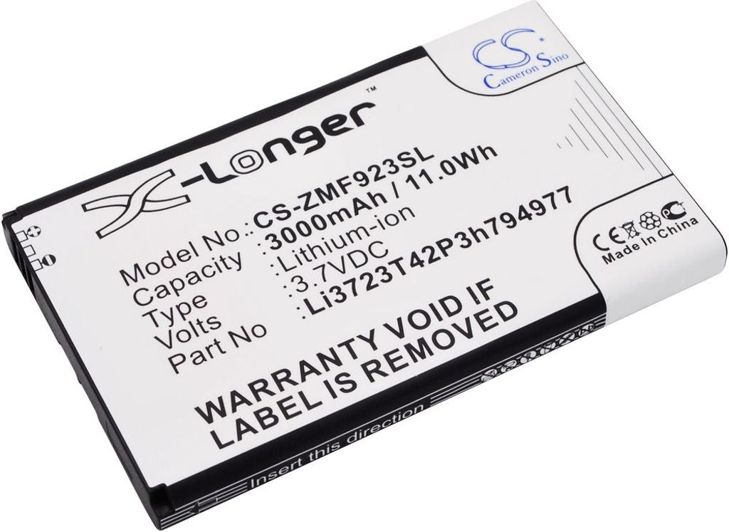 Battery for ZTE MF923 etc