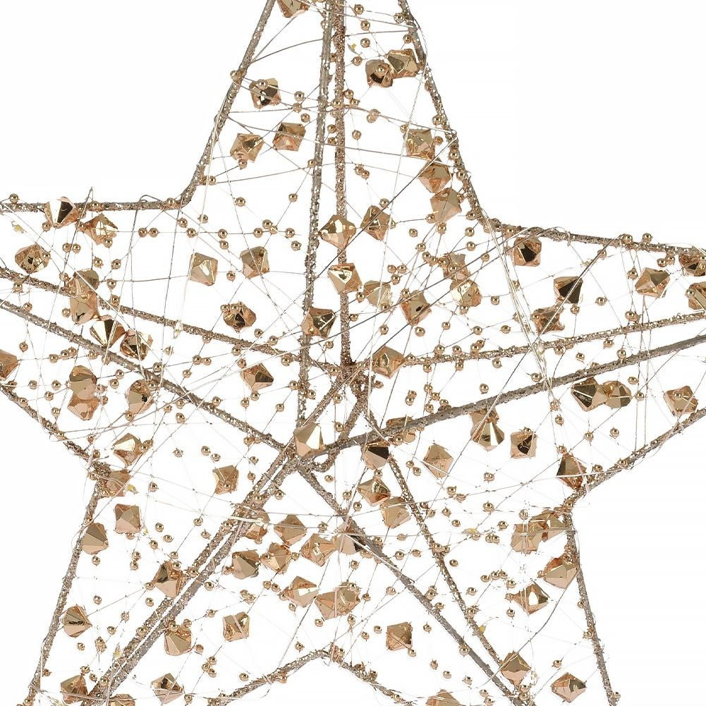 Battery operated LED star with 20 LEDs for Christmas decoration
