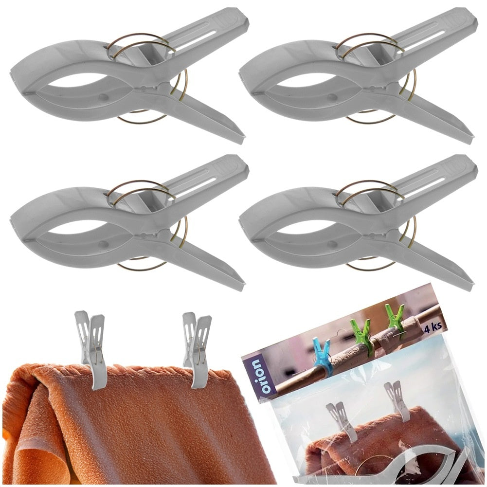 Beach towel clips 4 pcs.