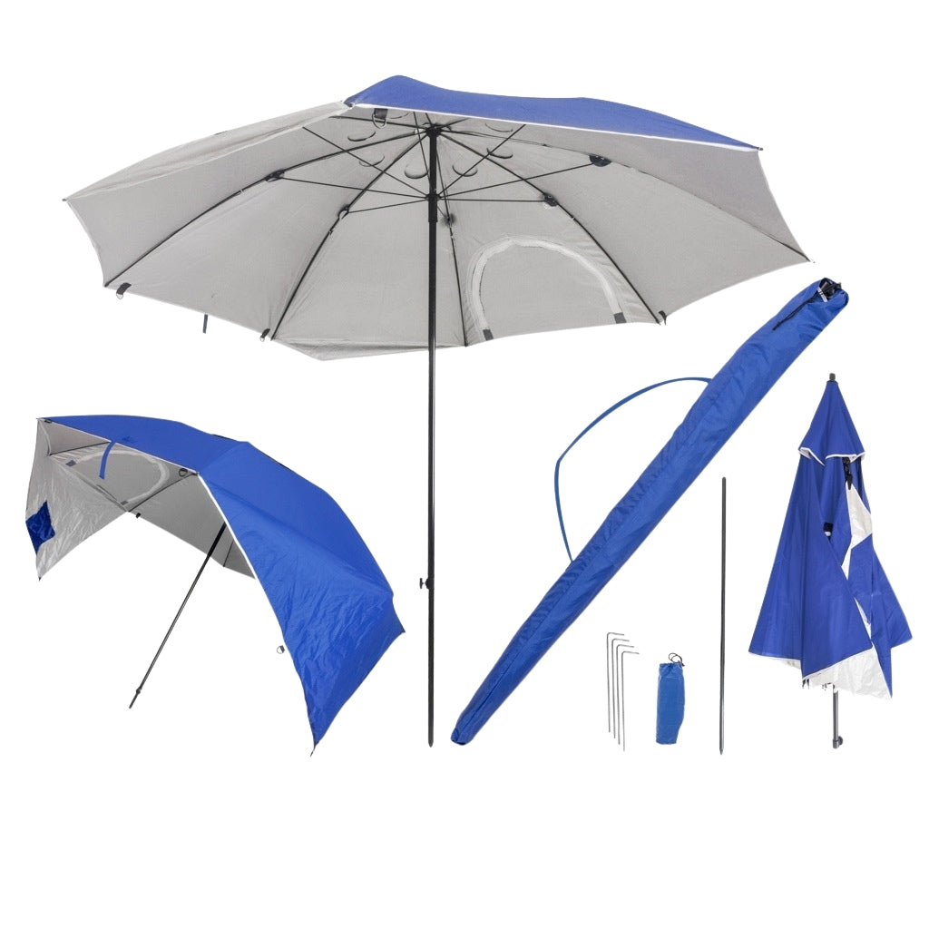 Beach umbrella garden tent folding large