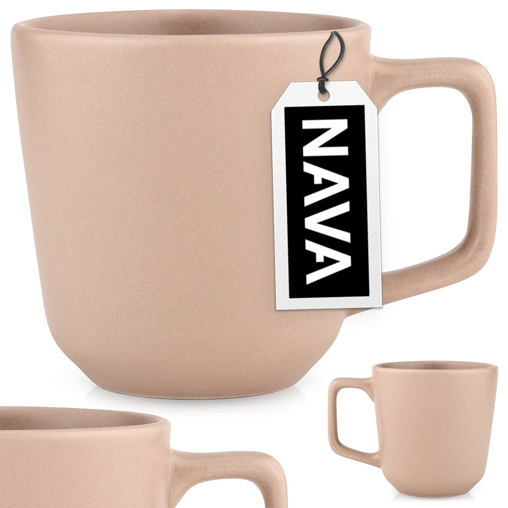 Beige ceramic mug SOHO 400 ml