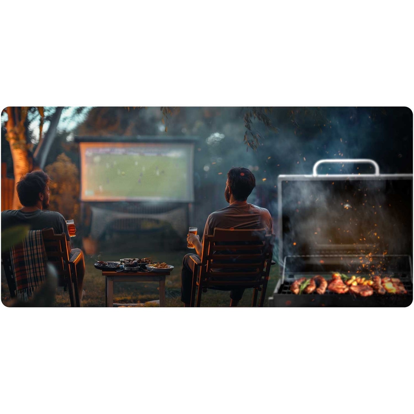 Berdsen BD-890 black charcoal grill with cover