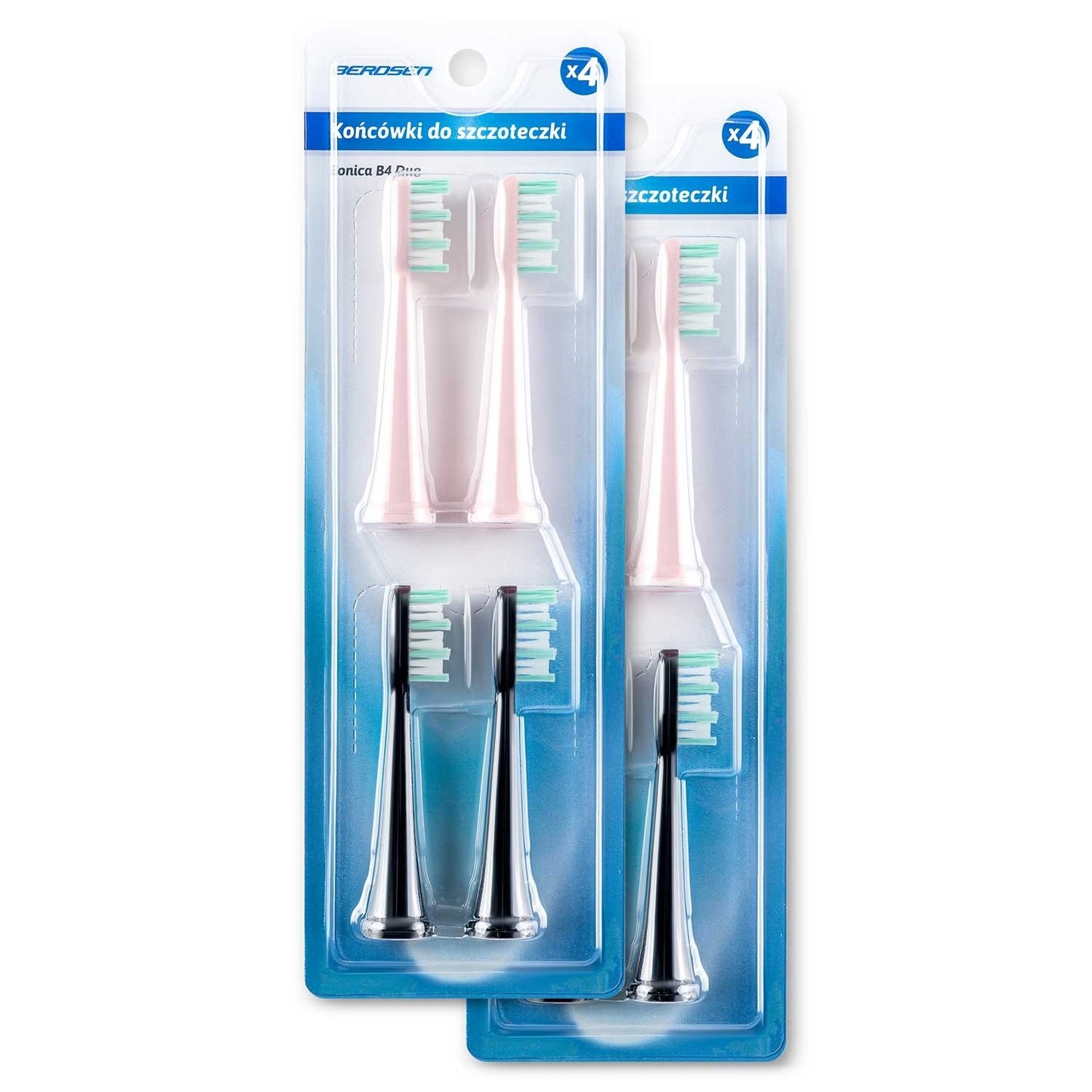 Berdsen DUO sonic toothbrush heads 8 pcs