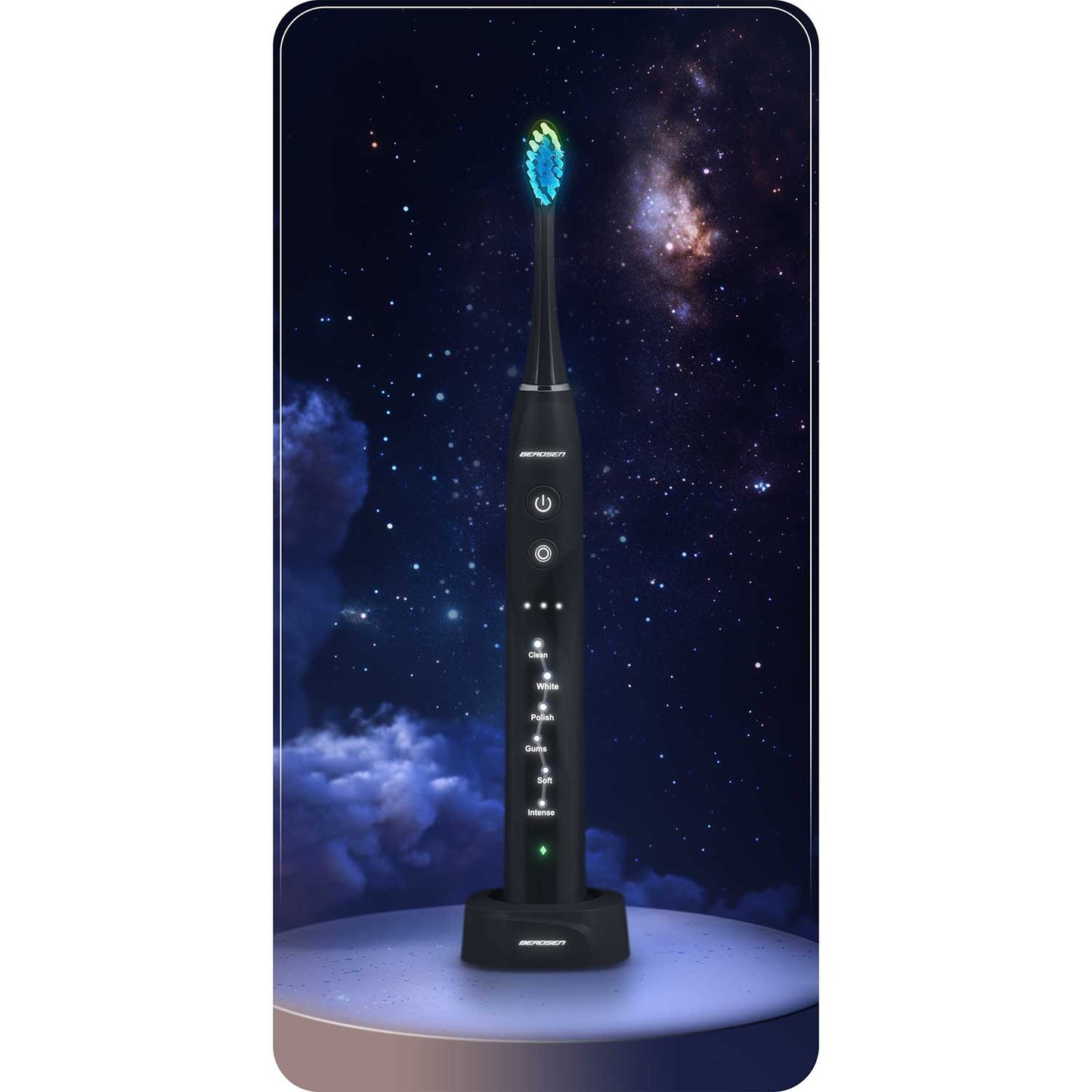 Berdsen Galaxy sonic toothbrush, black