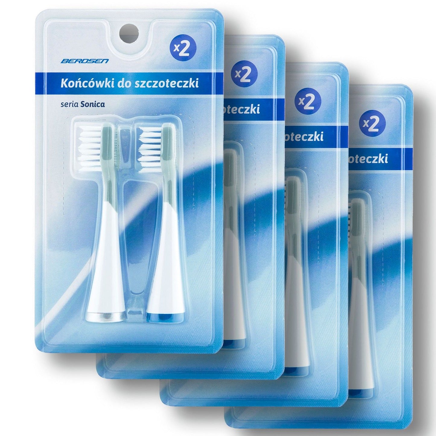 Berdsen sonic toothbrush heads 8 pcs