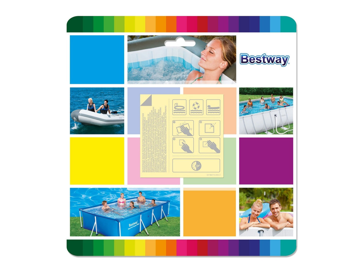 Bestway 62091 Waterproof Inflatable Repair Patches