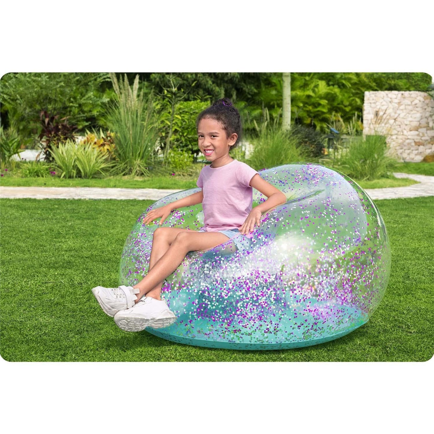 Bestway 75115 glitter inflatable chair
