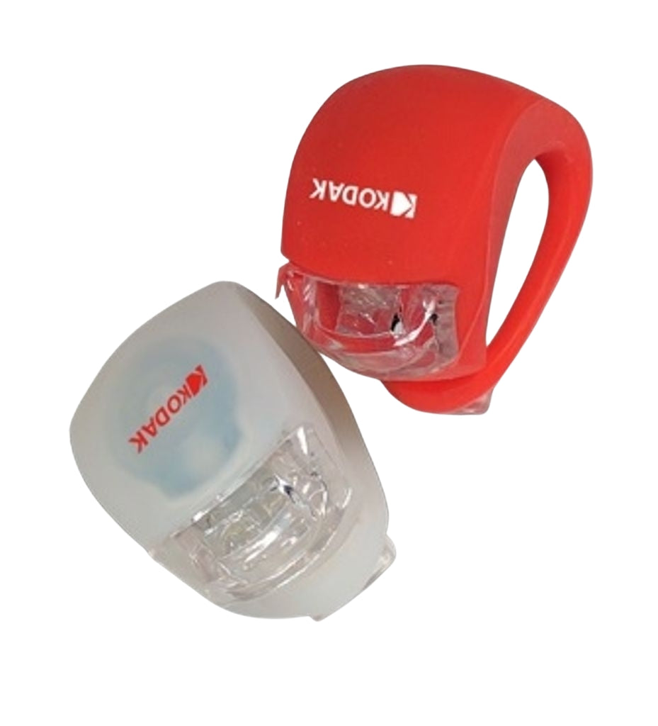 Bicycle lights LED Weatherproof. 2-pack (2xCR2032)