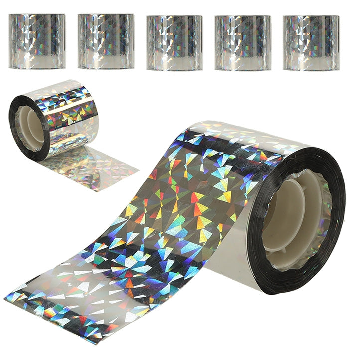 Bird repellent reflective tape bird deterrent 4.8cm x 50m 5 pieces