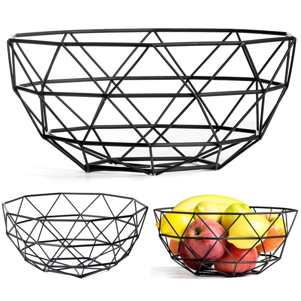 Black LOFT fruit basket for fruit, vegetables and small items