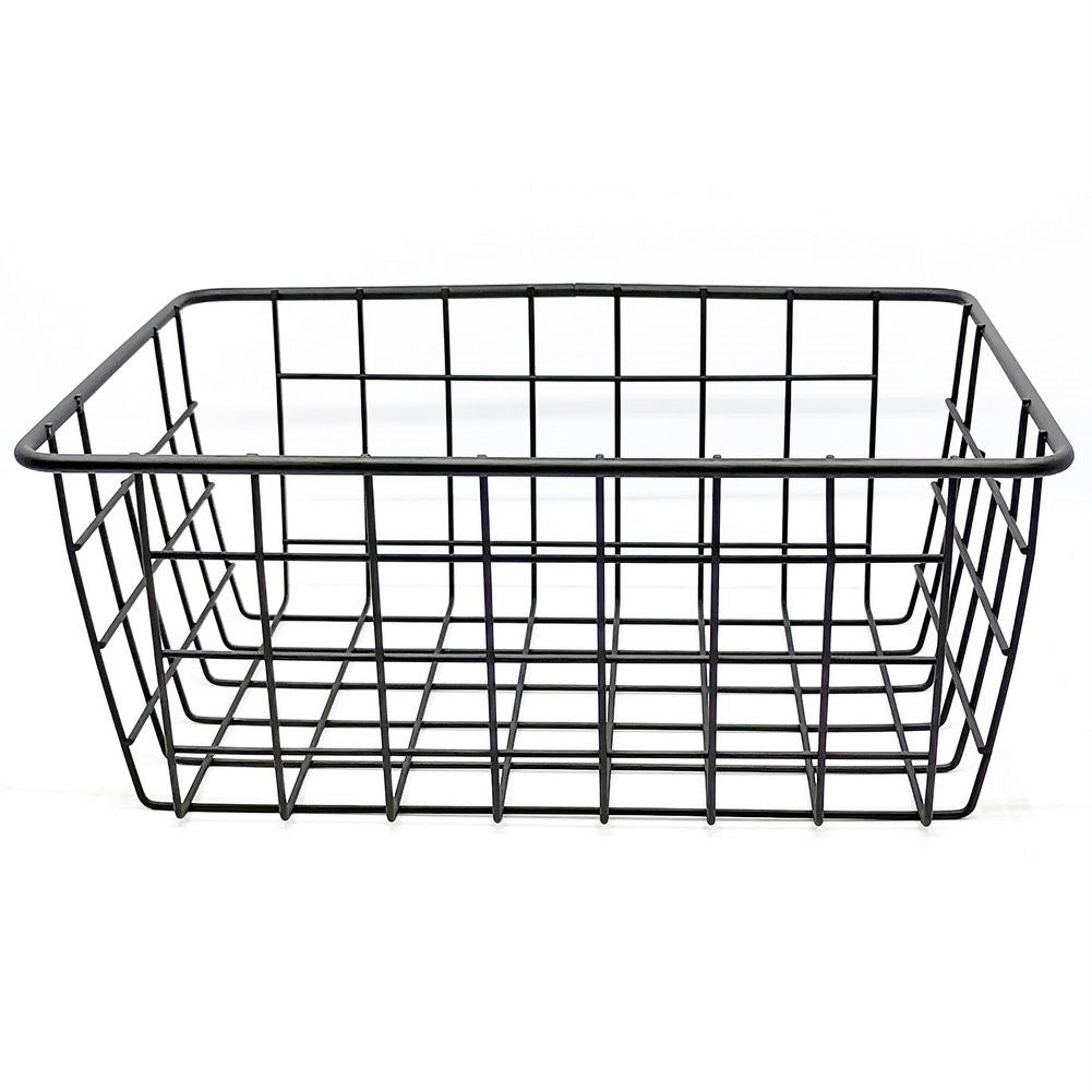 Black LOFT fruit basket made of durable metal for fruit/vegetables