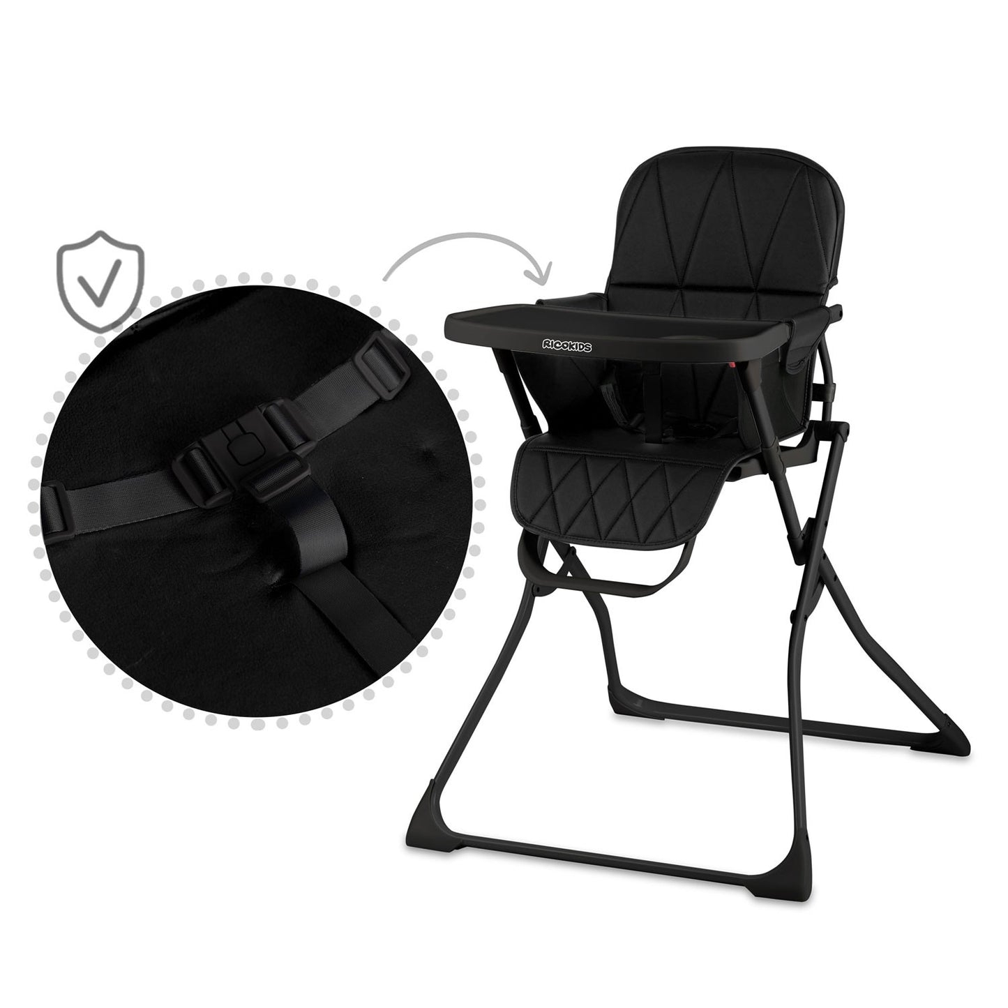 Black Nuco Dining Chair for Children