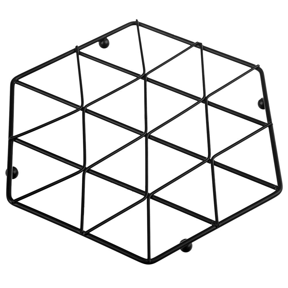 Black metal mat for hot pots and pans