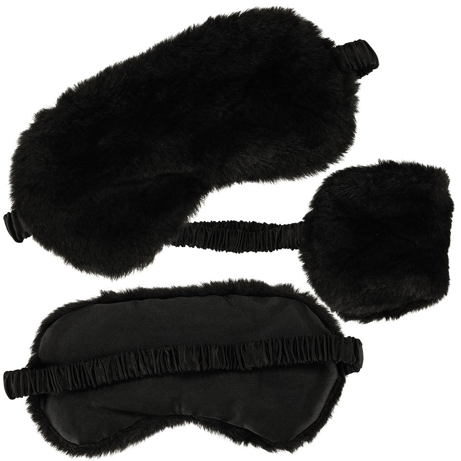 Blindfold sleep mask black