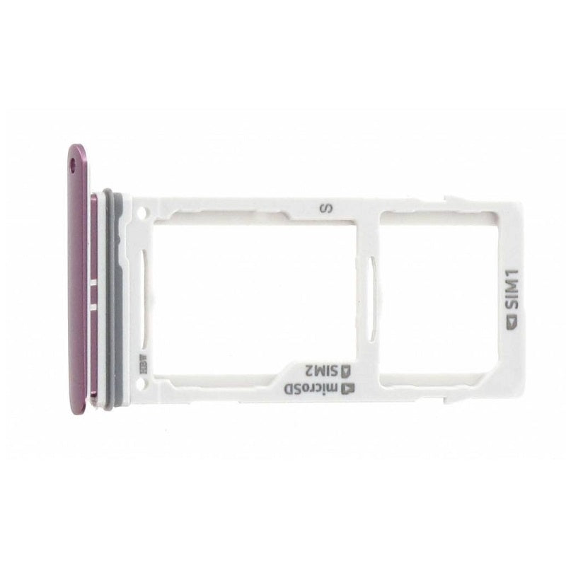 Blue Samsung Galaxy S9 SIM card tray - Violet