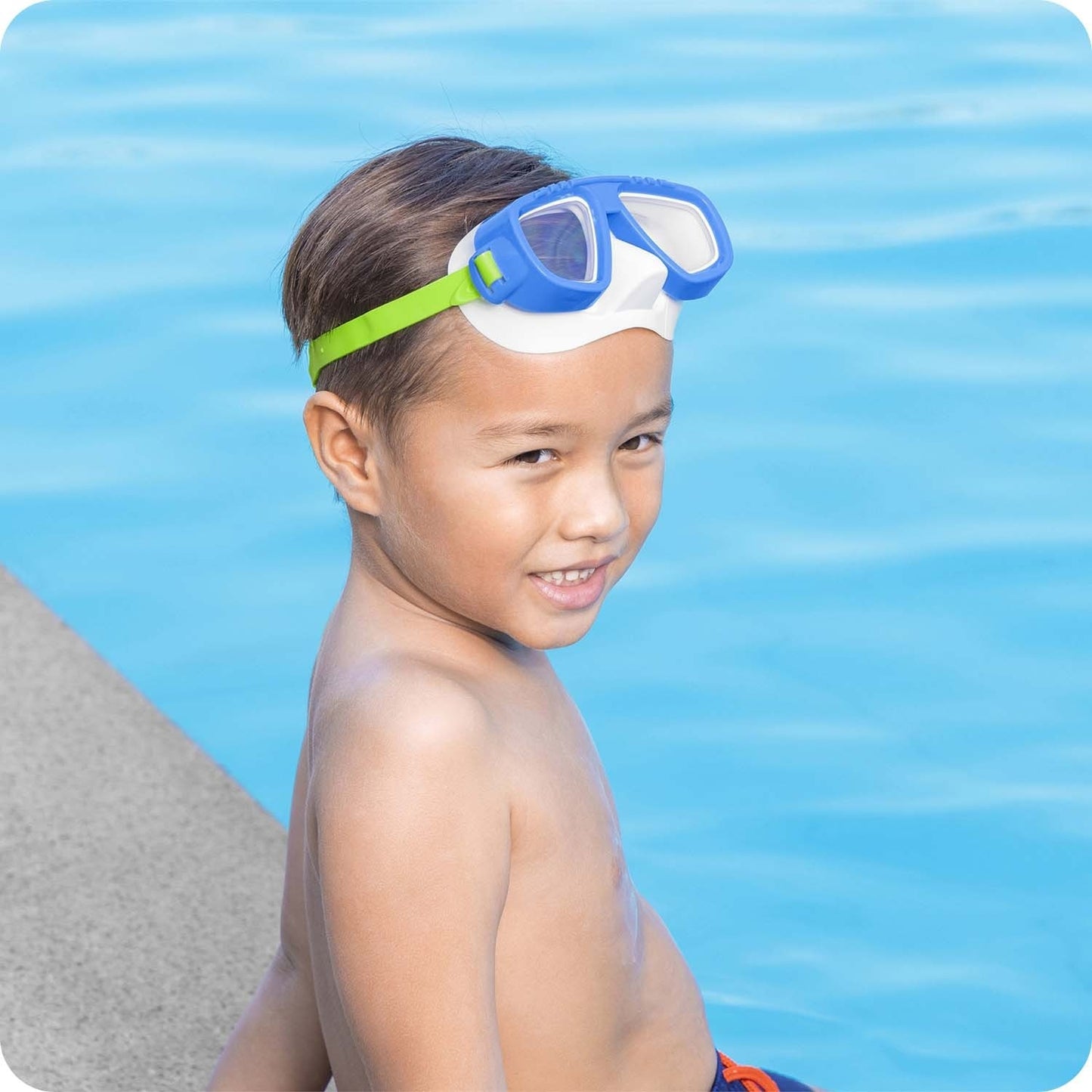 Blue swimming mask Bestway 22011