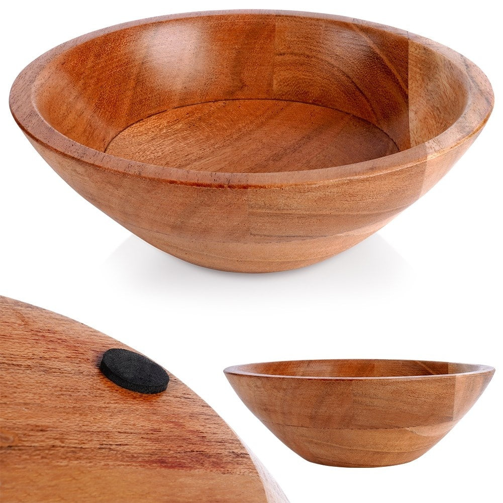 Bowl in mango wood for snacks and dishes - Unique design