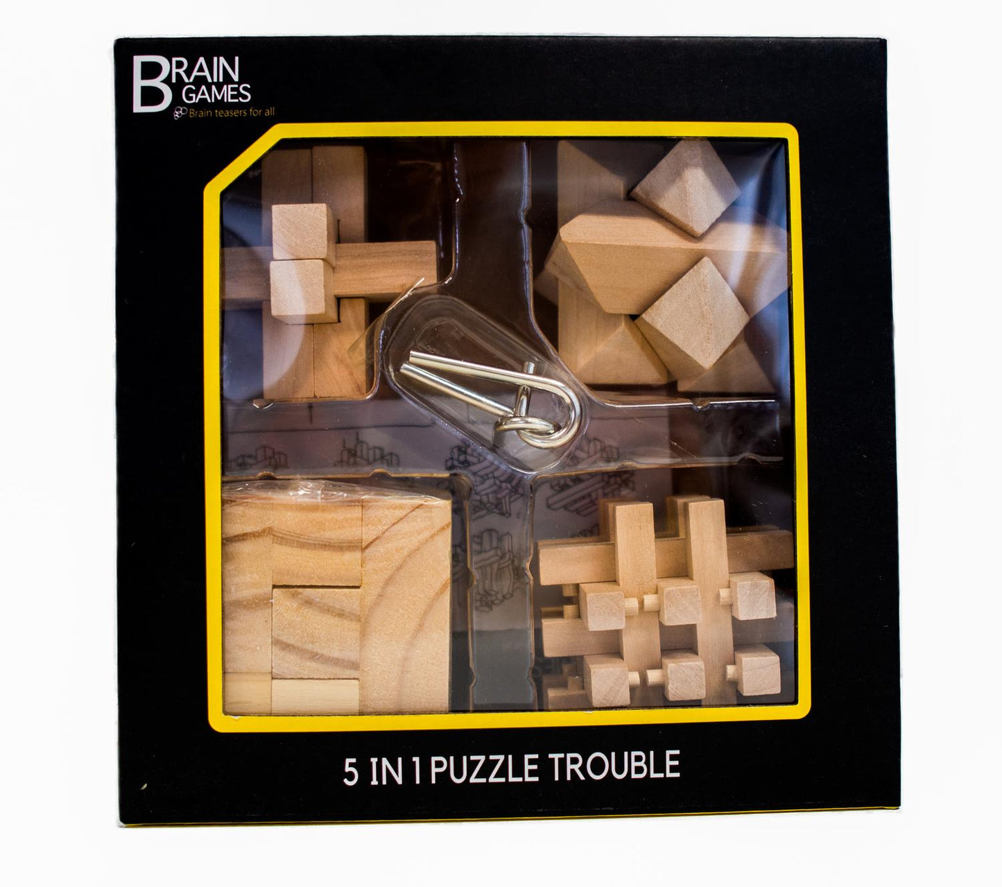 Brain Games 5 In 1 Puzzle