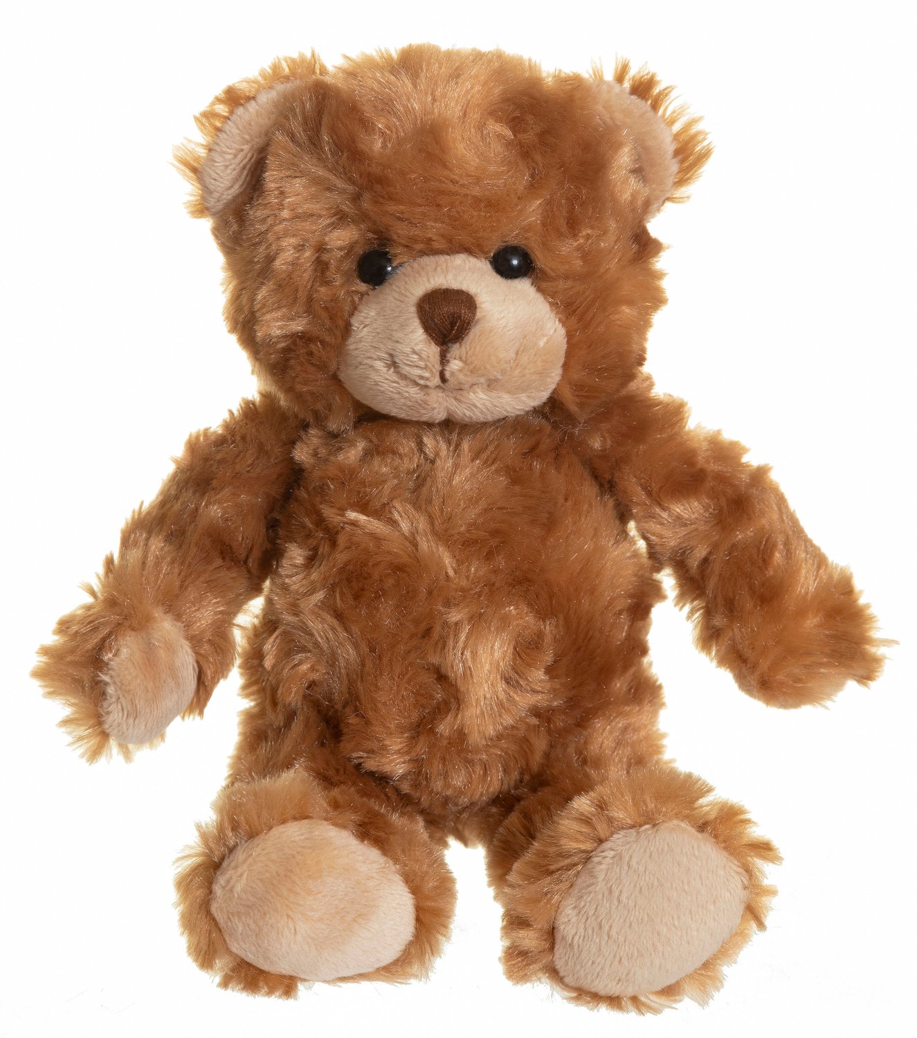 Brown Teddy Bear, Soft Plush, 20 cm, Machine Washable