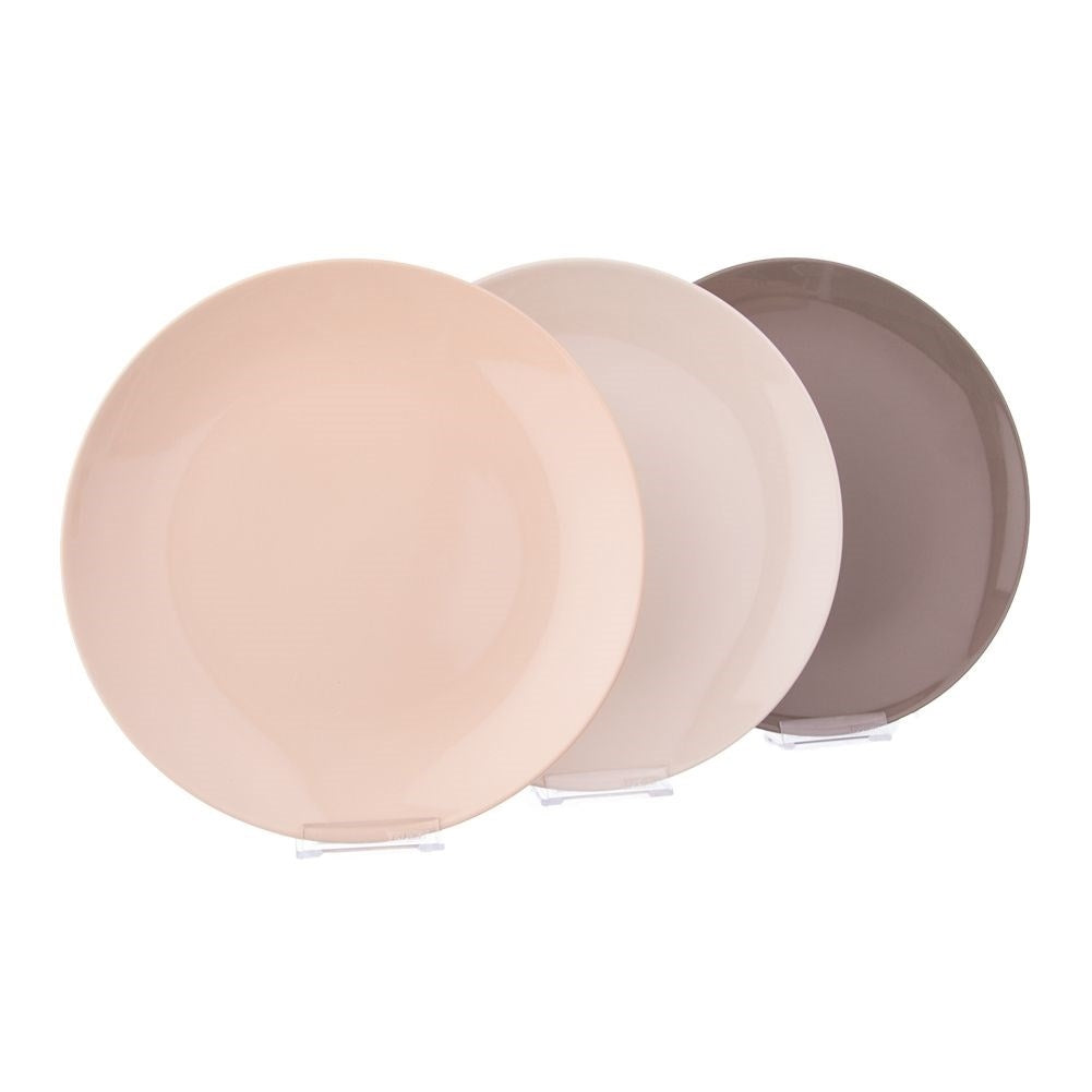Brown dessert plate 21.5 cm - Dishwasher and microwave safe