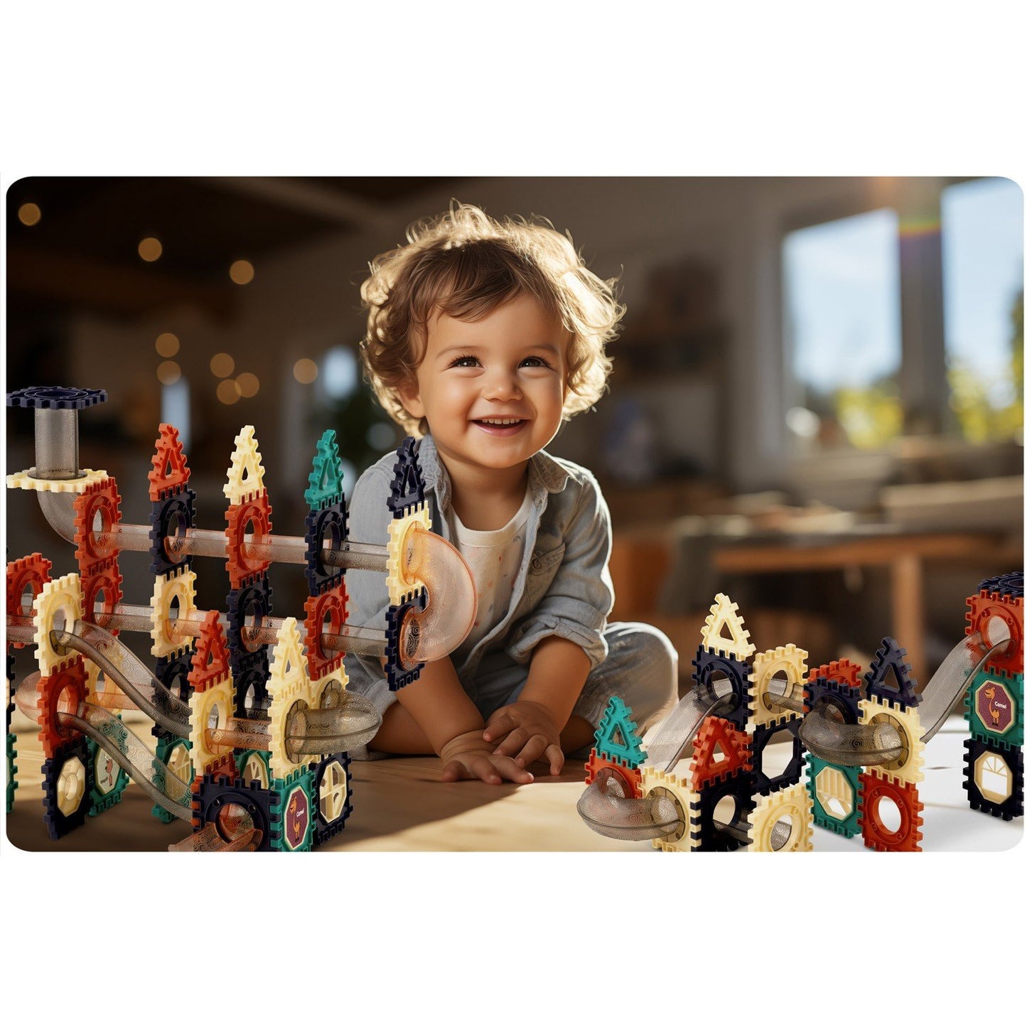 Building blocks with slide RK-765 Ricokids