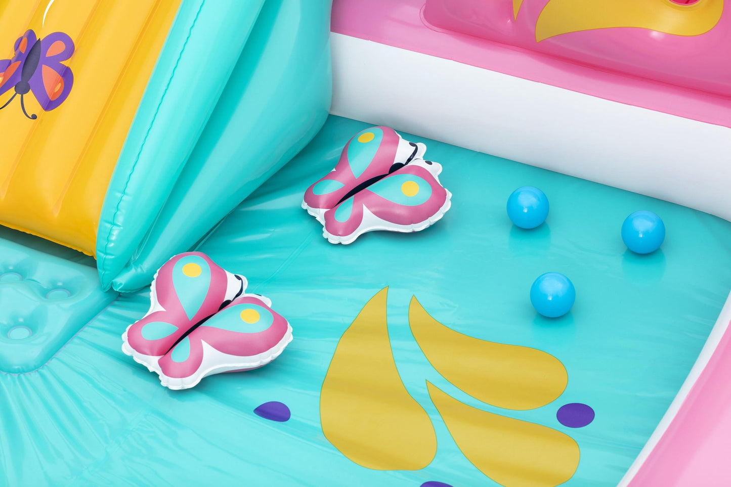 Butterfly Play Center with Slide and Sprinkler, 1.8m x 1.8m